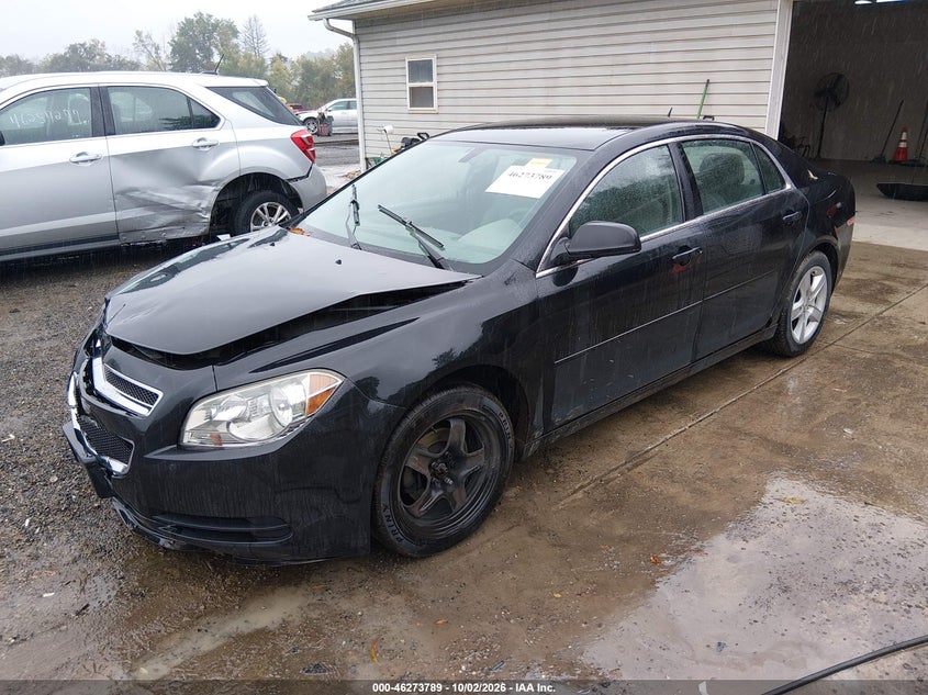 2011 Chevrolet Malibu Ls, Front End, IAAI, VIN 1G1ZB5E12BF197343 — photo 2
