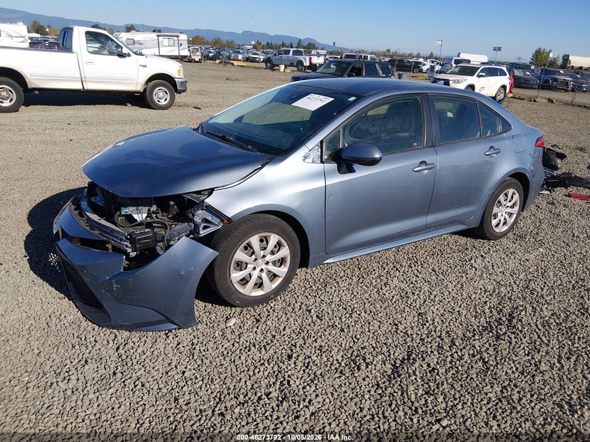 Vin: jtdeprae3lj035355, lot: 46773909, toyota corolla le 20202