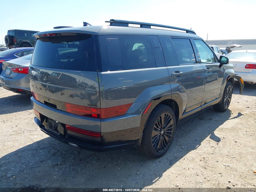 Vin: 5nmp54g19sh033927, lot: 46773927, hyundai santa fe hybrid calligraphy 20254