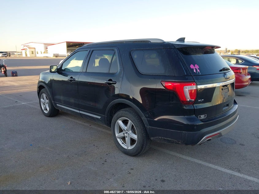 Vin: 1fm5k8d83ggc50912, lot: 46773934, ford explorer xlt 20163