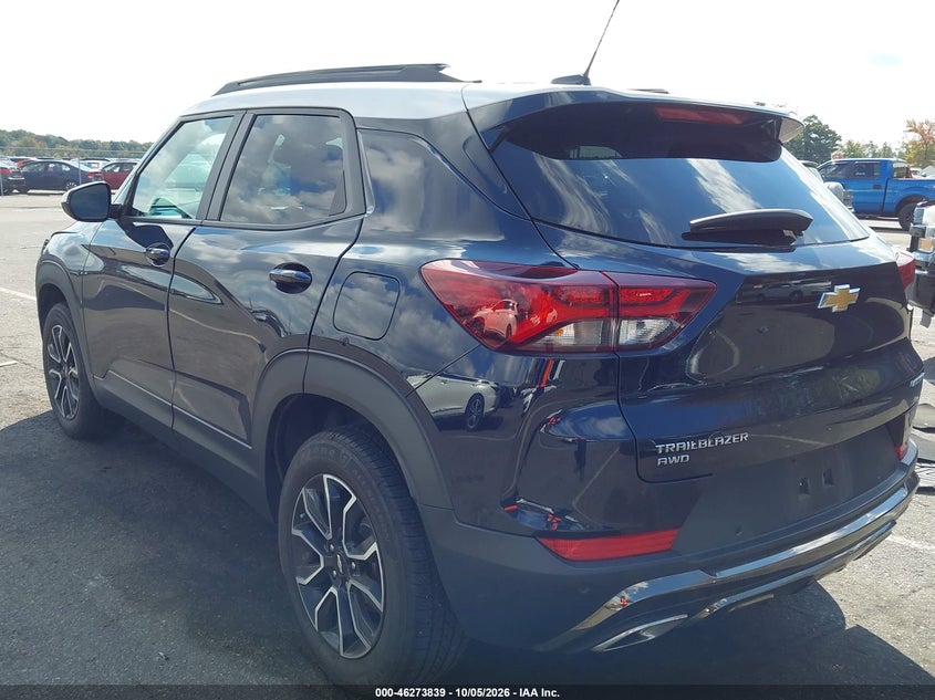Vin: kl79mssl9mb023749, lot: 46773956, chevrolet trailblazer awd activ 20213