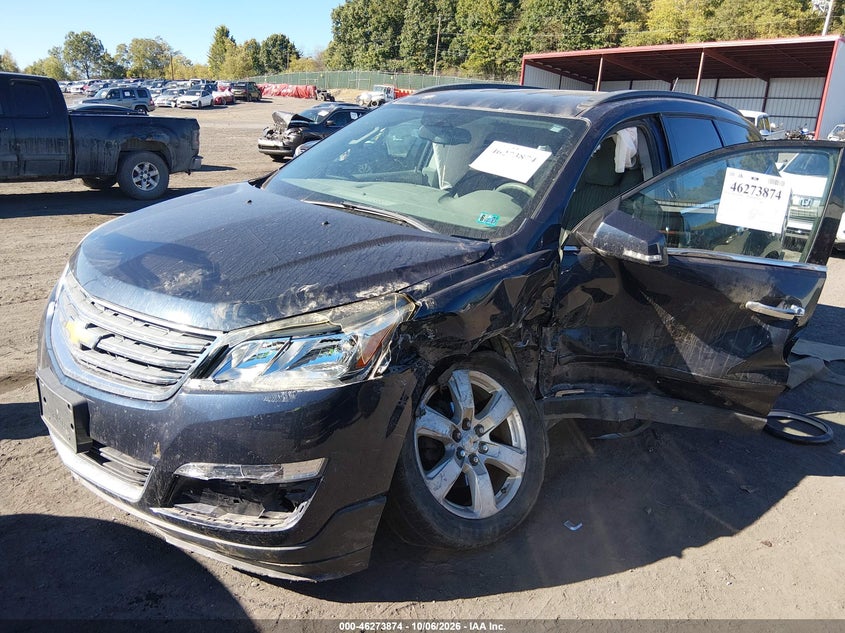 Vin: 1gnkvgkd8gj243666, lot: 46773991, chevrolet traverse 1lt 20162