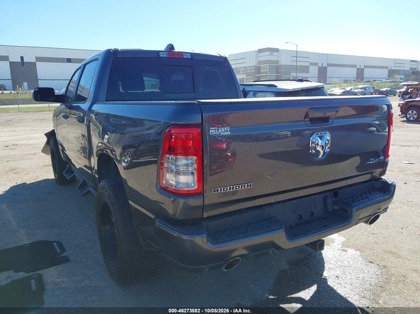 Vin: 1c6srfft2ln265424, lot: 46773999, ram 1500 big horn  4x4 5'7 box 20203