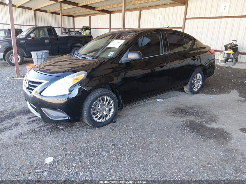 2015 Nissan Versa, Engine Damage, IAAI, VIN 3N1CN7APXFL802038 — photo 2