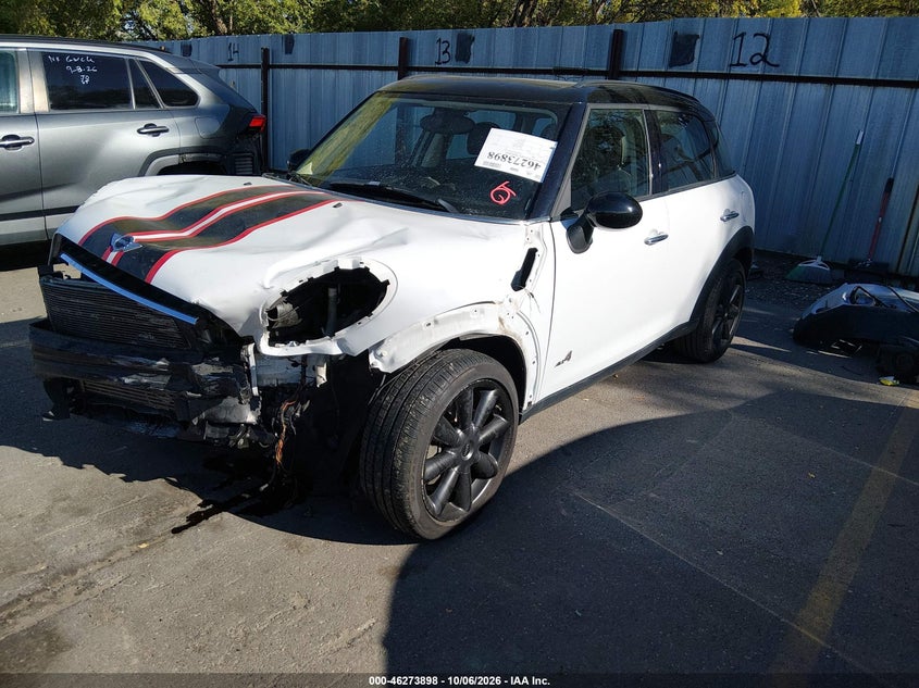 Vin: wmwzc5c5xbwl53667, lot: 46774015, mini cooper s countryman 20112