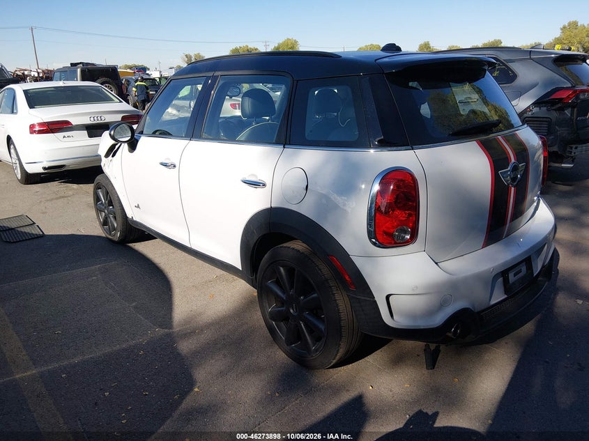 Vin: wmwzc5c5xbwl53667, lot: 46774015, mini cooper s countryman 20113