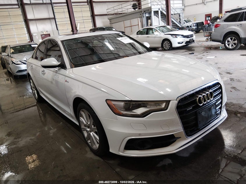 Vin: waujgafc8dn005489, lot: 46774016, audi a6 3.0t premium 20131