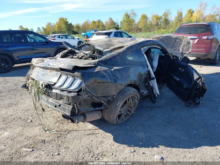 Vin: 1fa6p8cf1l5151706, lot: 46774023, ford mustang gt fastback 20204