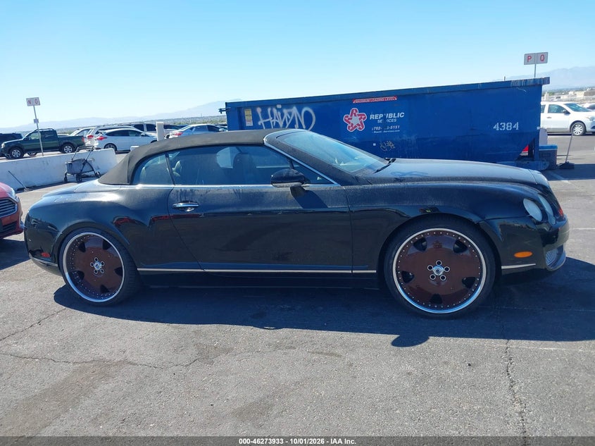 BENTLEY CONTINENTAL GTC 2007 VIN SCBDR33W07C050515