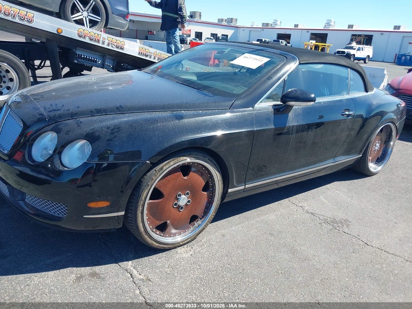 BENTLEY CONTINENTAL GTC 2007 VIN SCBDR33W07C050515
