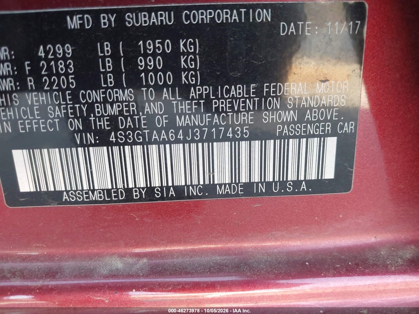 Фото 9 - SUBARU IMPREZA