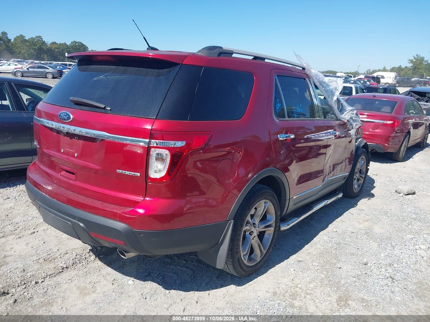 Vin: 1fm5k7f84ega72786, lot: 46774117, ford explorer limited 20144