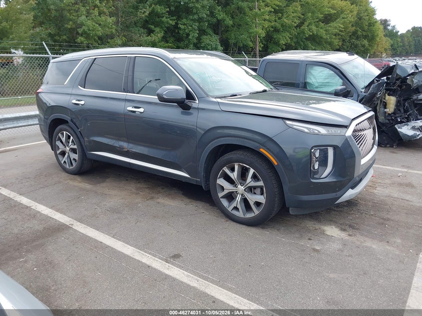 Vin: km8r44he0lu140349, lot: 46774148, hyundai palisade sel 20201