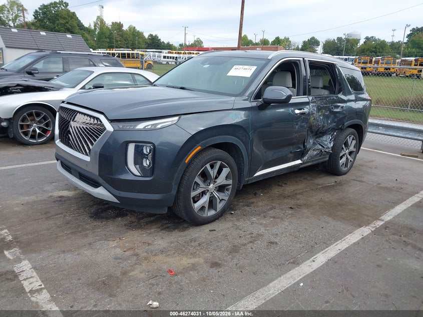 Vin: km8r44he0lu140349, lot: 46774148, hyundai palisade sel 20202