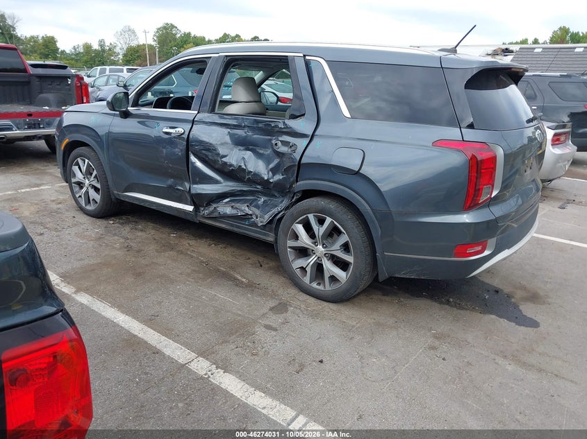 Vin: km8r44he0lu140349, lot: 46774148, hyundai palisade sel 20203