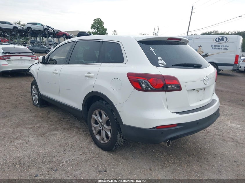 Vin: jm3tb2ca9e0430096, lot: 46774152, mazda cx-9 touring 20143