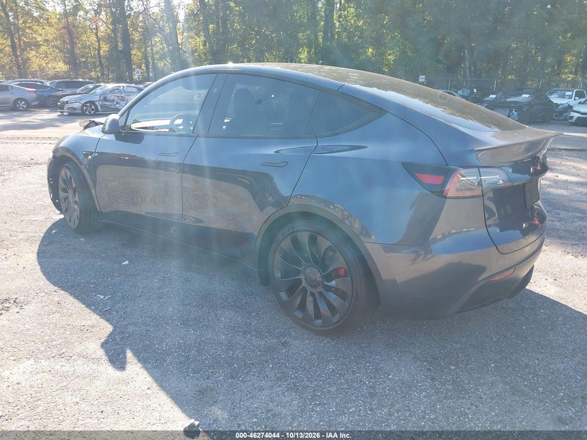 Vin: 7saygdef9pf964954, lot: 46774161, tesla model y performance dual motor all-wheel drive 20233