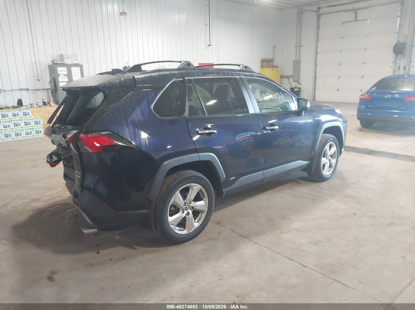 Vin: 2t3dwrfv2kw021938, lot: 46774169, toyota rav4 hybrid limited 20194