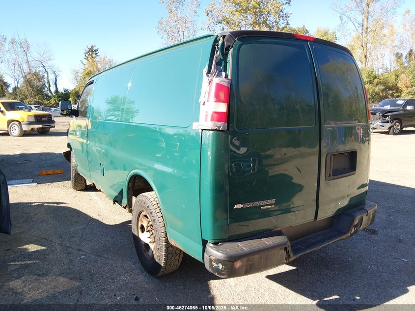 CHEVROLET EXPRESS 3500 2012 VIN 1GCZGTBG9C1141064
