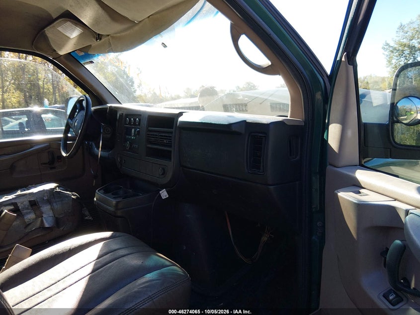CHEVROLET EXPRESS 3500 2012 VIN 1GCZGTBG9C1141064