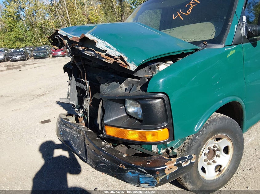 CHEVROLET EXPRESS 3500 2012 VIN 1GCZGTBG9C1141064