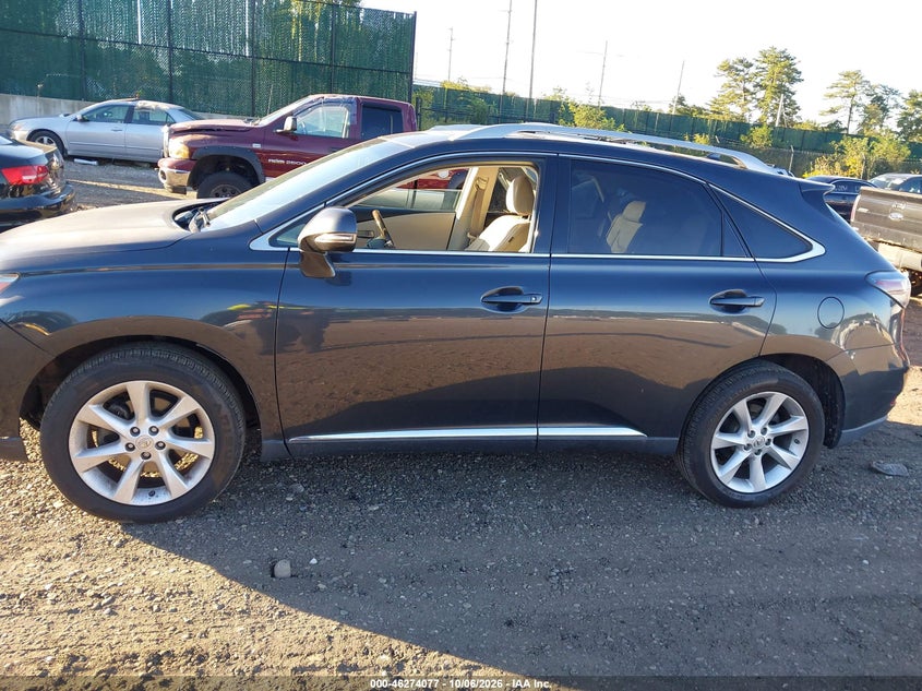 LEXUS RX 350 2010 VIN 2T2ZK1BA5AC038209