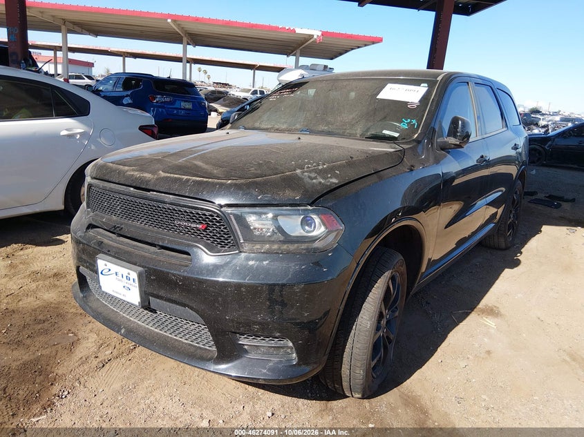 Vin: 1c4rdjdgxlc204106, lot: 46774208, dodge durango gt plus awd 20202