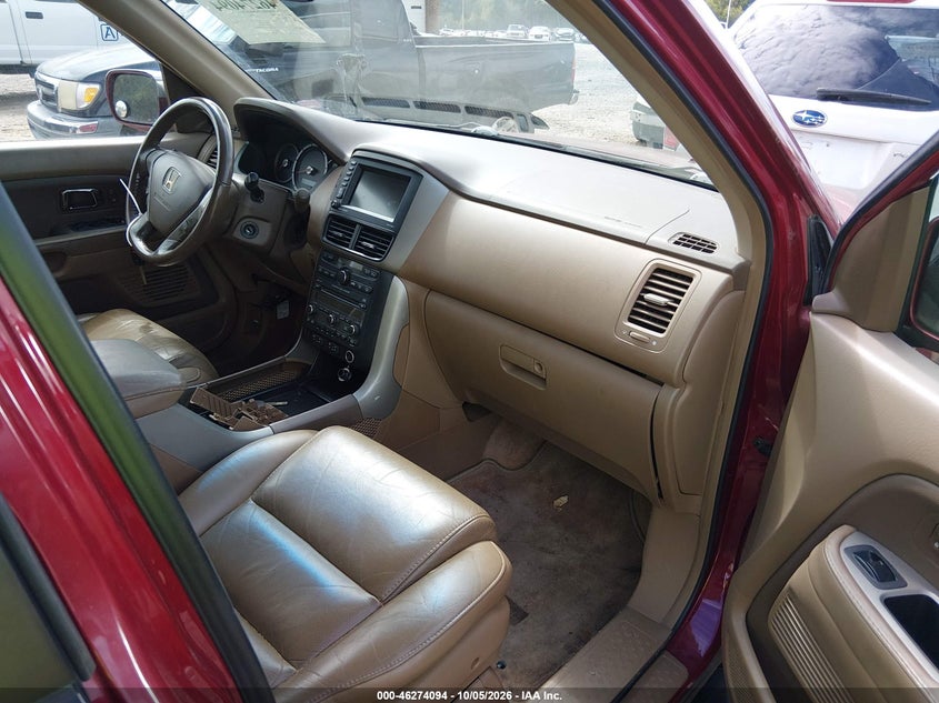 HONDA PILOT 2006 VIN 5FNYF18726B024979