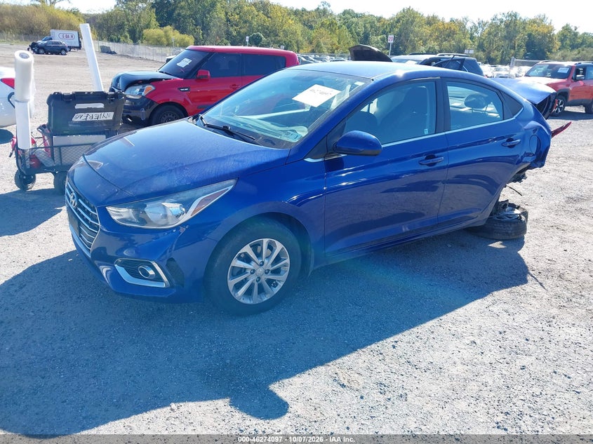 Vin: 3kpc24a67ne172610, lot: 46774214, hyundai accent sel 20222