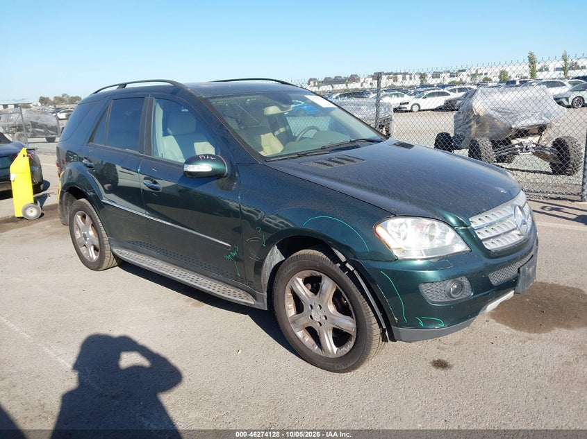 2008 Mercedes-Benz Ml 350 4Matic, Перёд, IAAI, VIN 4JGBB86EX8A350497