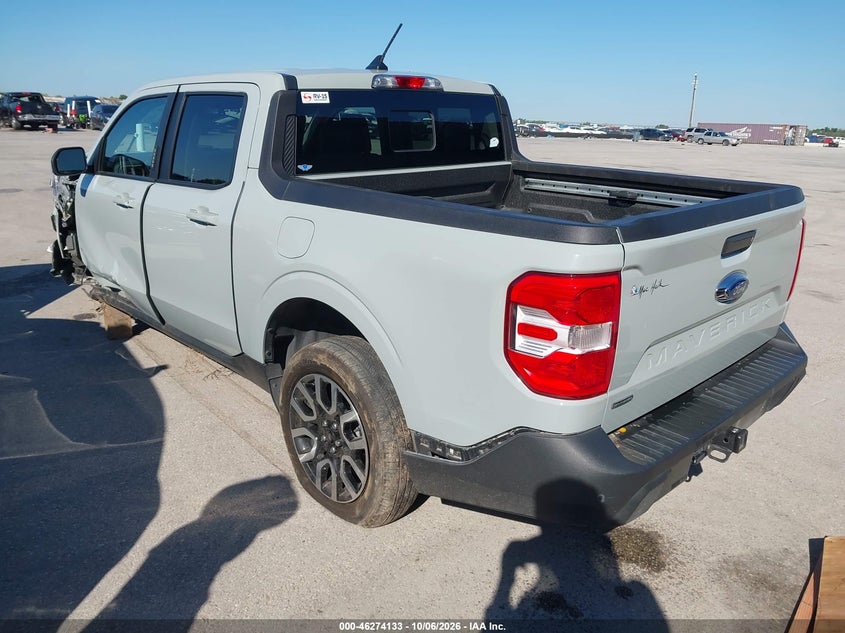 Vin: 3fttw8e37nra56294, lot: 46774250, ford maverick lariat 20223