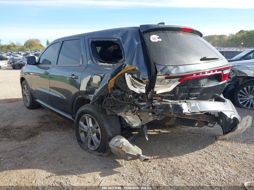 Vin: 1c4rdhag7ec561291, lot: 46774273, dodge durango sxt 20143