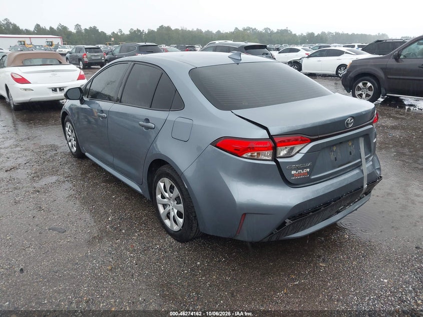 Vin: jtdepmaexnj216863, lot: 46774279, toyota corolla le 20223