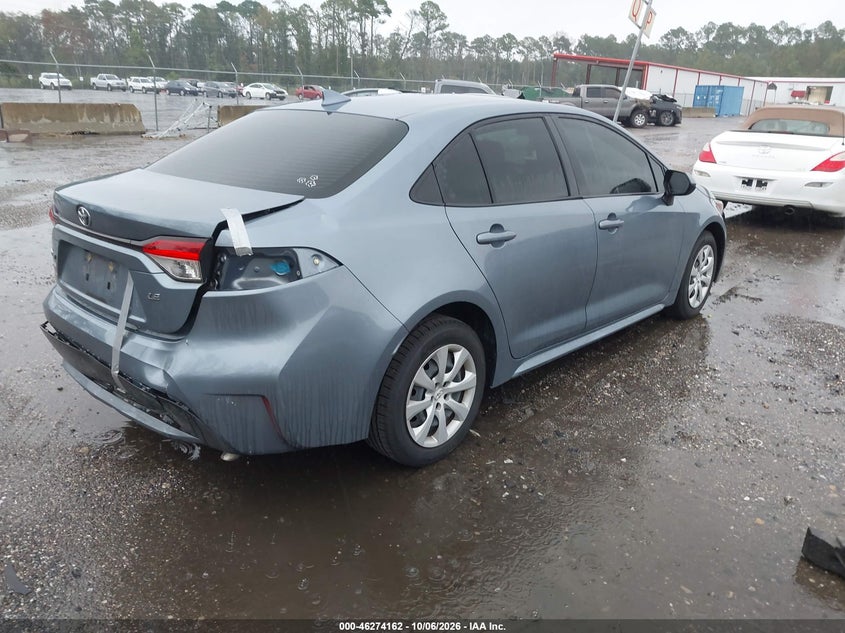 Vin: jtdepmaexnj216863, lot: 46774279, toyota corolla le 20224