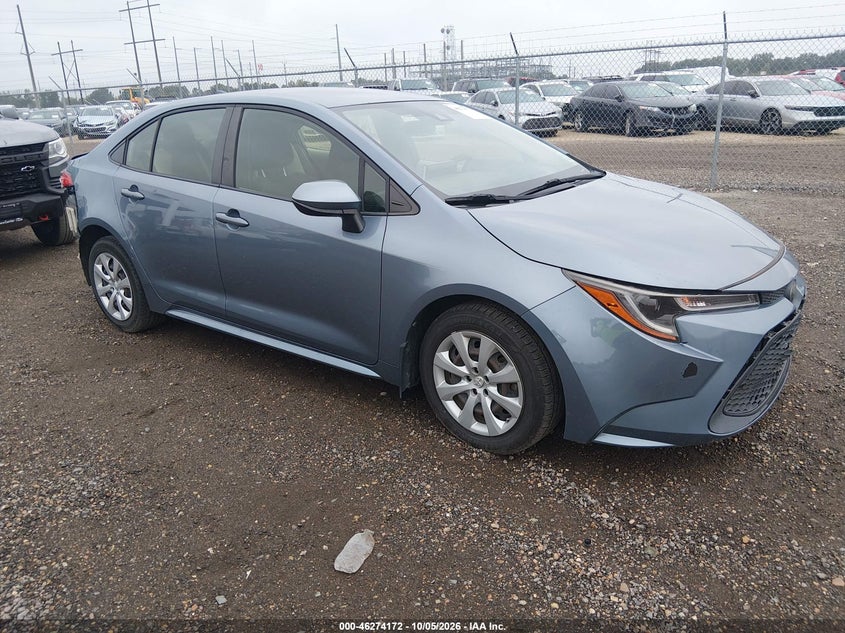 Vin: jtdeprae5lj008237, lot: 46774289, toyota corolla le 20201