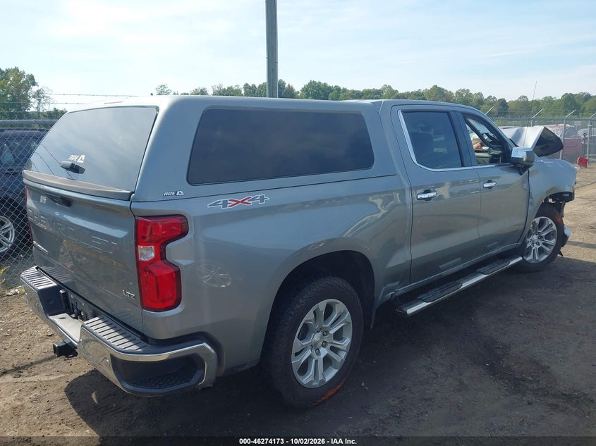Vin: 2gcudged3p1132128, lot: 46774290, chevrolet silverado 1500 4wd  short bed ltz 20234
