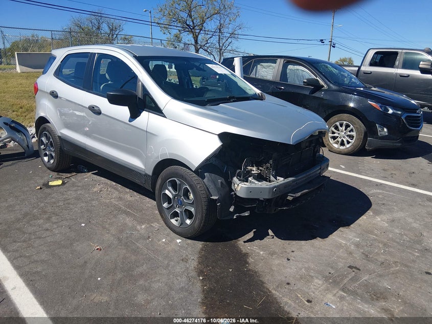 Vin: maj3s2fe7lc370988, lot: 46774293, ford ecosport s 20201