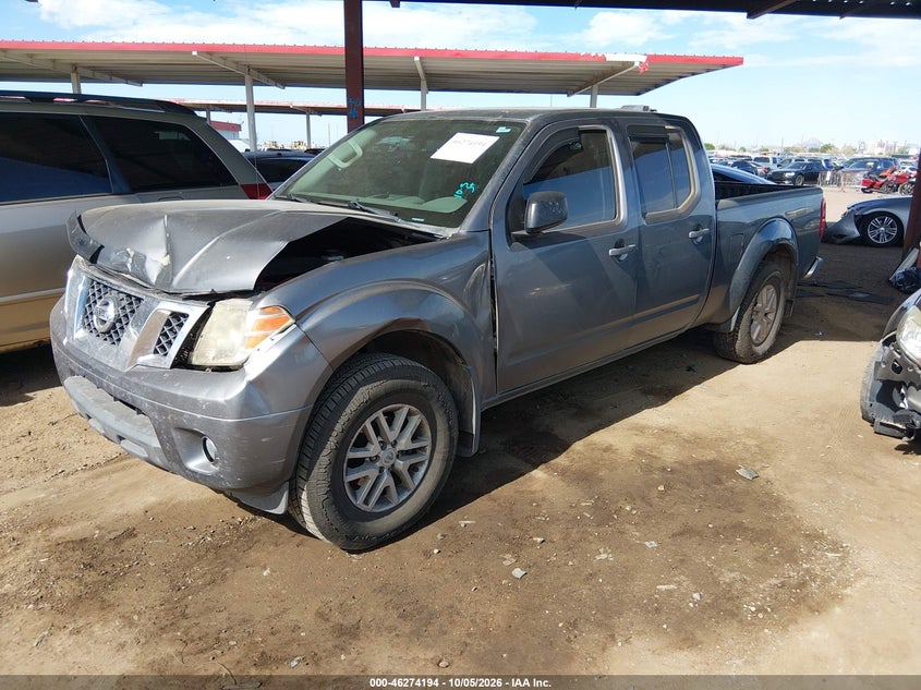 Vin: 1n6dd0fv2kn701005, lot: 46774311, nissan frontier sv 20192