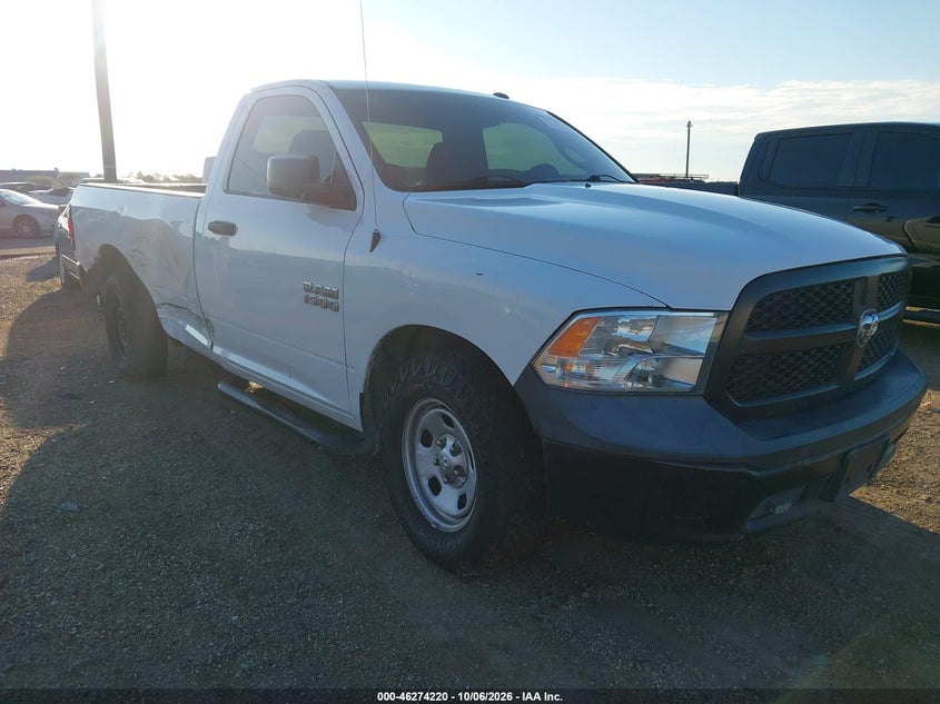 Vin: 3c6jr6dg8hg617150, lot: 46774337, ram 1500 tradesman  4x2 8' box 2017 img_1