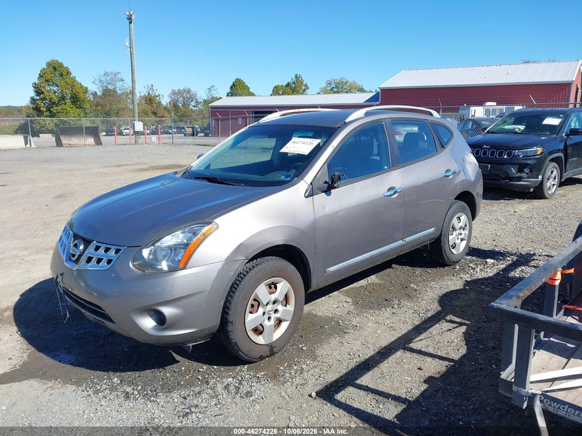 Vin: jn8as5mv0fw750834, lot: 46774343, nissan rogue select s 20152