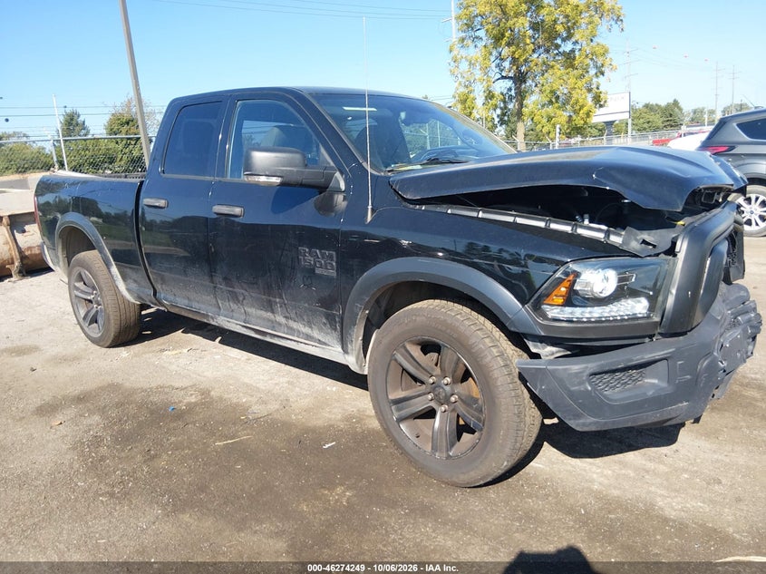 Vin: 1c6rr7gg0ms510293, lot: 46774366, ram 1500 classic warlock  4x4 6'4 box 20211