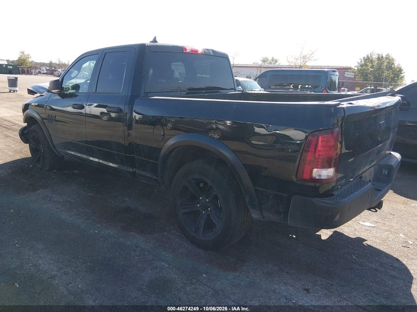Vin: 1c6rr7gg0ms510293, lot: 46774366, ram 1500 classic warlock  4x4 6'4 box 20213