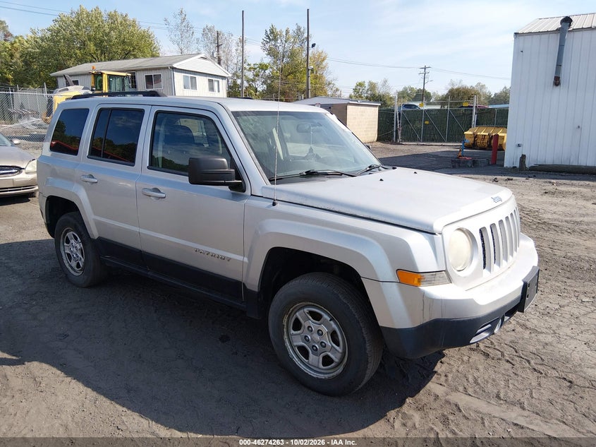 Vin: 1c4njrbb7ed506642, lot: 46774380, jeep patriot sport 2014 img_1