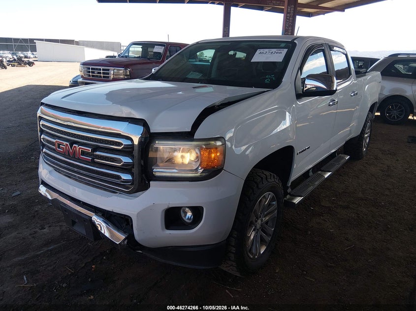 Vin: 1gtp6de19j1100583, lot: 46774383, gmc canyon slt 20182