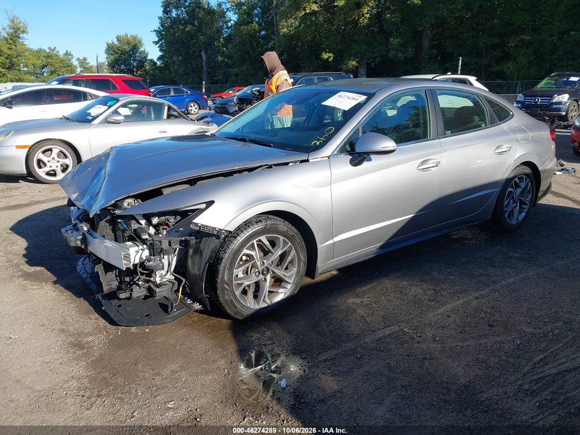 Vin: kmhl64ja3ma145510, lot: 46774406, hyundai sonata sel 20212