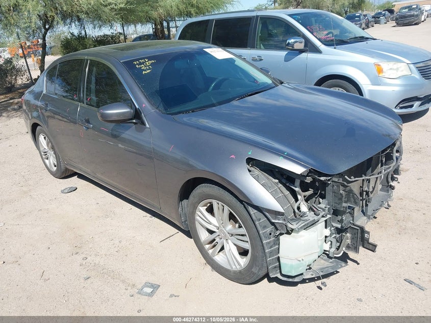 Vin: jn1cv6ap2cm626887, lot: 46774429, infiniti g37 journey 20121