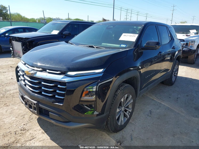Vin: 3gnaxheg0sl110306, lot: 46774442, chevrolet equinox fwd lt 20252