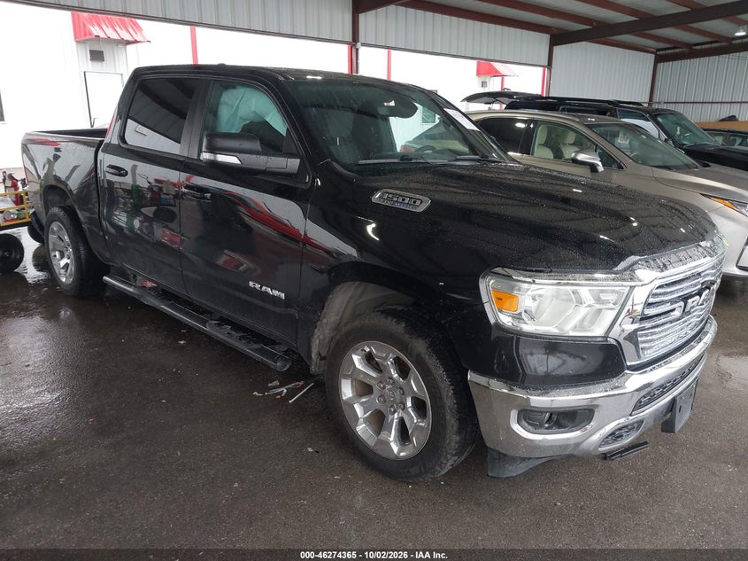 Vin: 1c6rreft5mn661700, lot: 46774482, ram 1500 lone star  4x2 5'7 box 20211