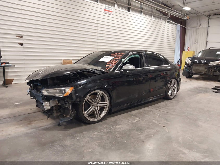Vin: waubfgffxf1130265, lot: 46774492, audi s3 2.0t premium plus 20152