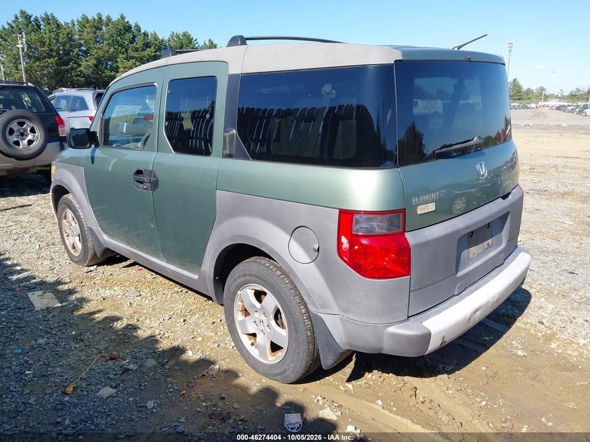 HONDA ELEMENT 2004 VIN 5J6YH28674L015769